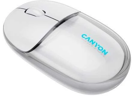 CANYON pelė OnClick 24 BT / belaidė permatoma / juoda