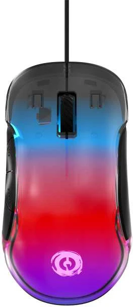 CANYON pelė Braver GM-728 LED Crystal 7buttons su laidu Juodas