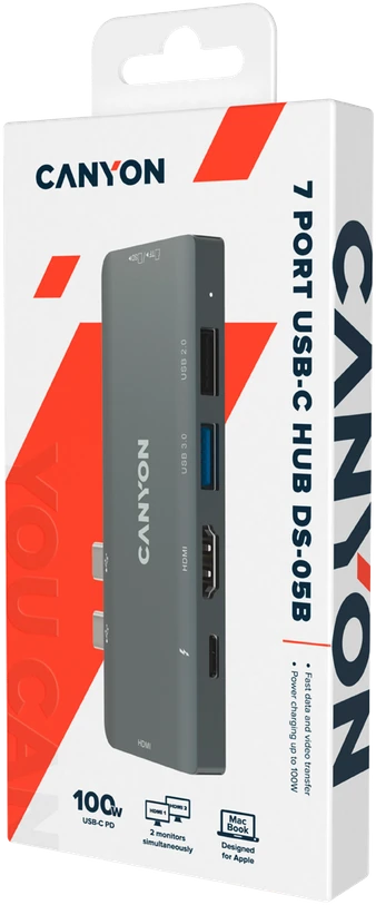 Canyon 7-in-1 Hub for a MacBook DS-5