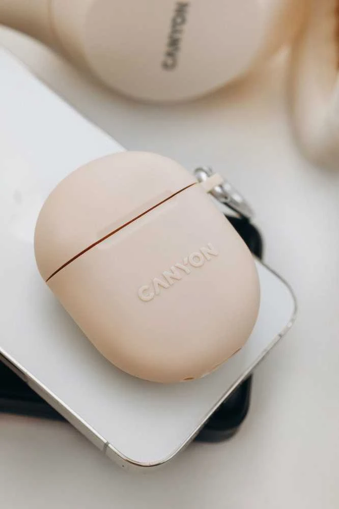 Belaidės žaidimų ausinės Canyon TWS-6, Gelsvos spalvos