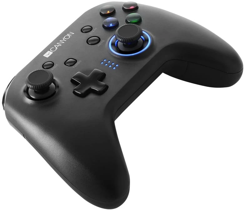 Belaidis žaidimų pultas Canyon GP-W3 4-in-1 Wireless Gamepad, suderinamas su Nintendo Switch, Android, WinXP - Win10 ir naujesniais, PS3