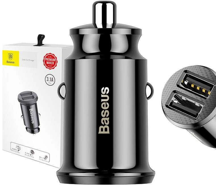 Baseus 12V USB kroviklis, 3.1A