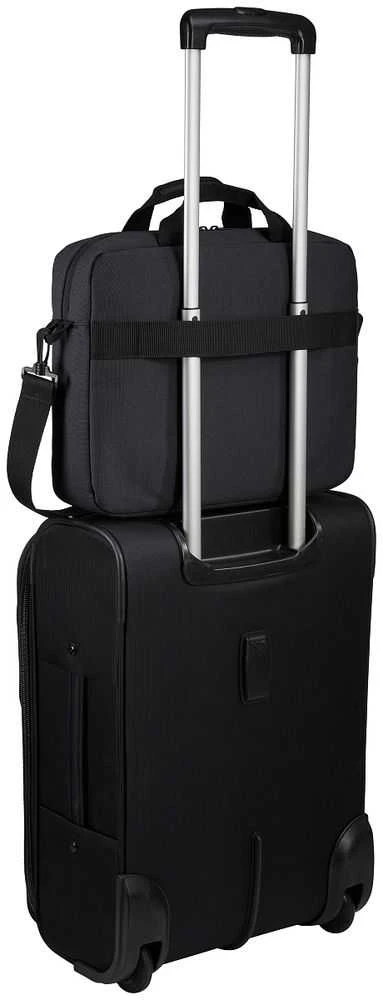 Case Logic | Huxton | Tinka iki 14 " | Nešiojamas kompiuteris attaché | Shoulder strap | Juodas