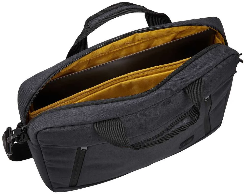 Case Logic | Huxton | Tinka iki 14 " | Nešiojamas kompiuteris attaché | Shoulder strap | Juodas
