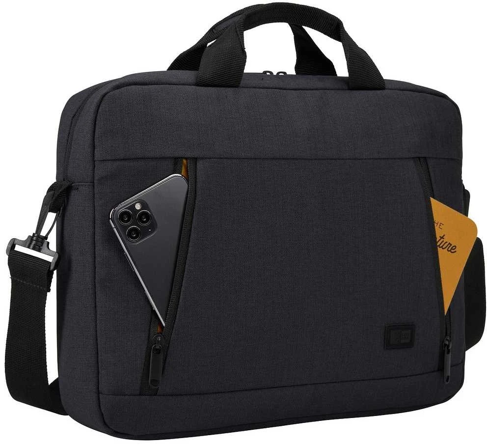 Case Logic | Huxton | Tinka iki 14 " | Nešiojamas kompiuteris attaché | Shoulder strap | Juodas