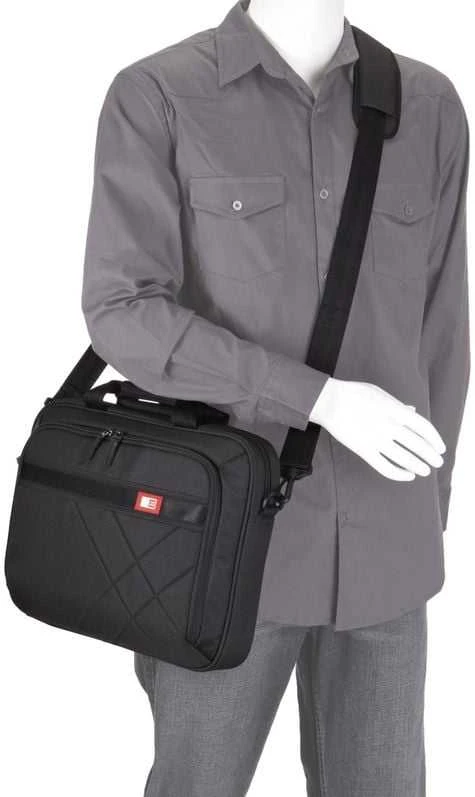 Case Logic DLC115 krepšys nešiojamam kompiuteriui 15.6" /Polyester/ Juodas/ (38.5 x 4.4 x 26.7 cm)