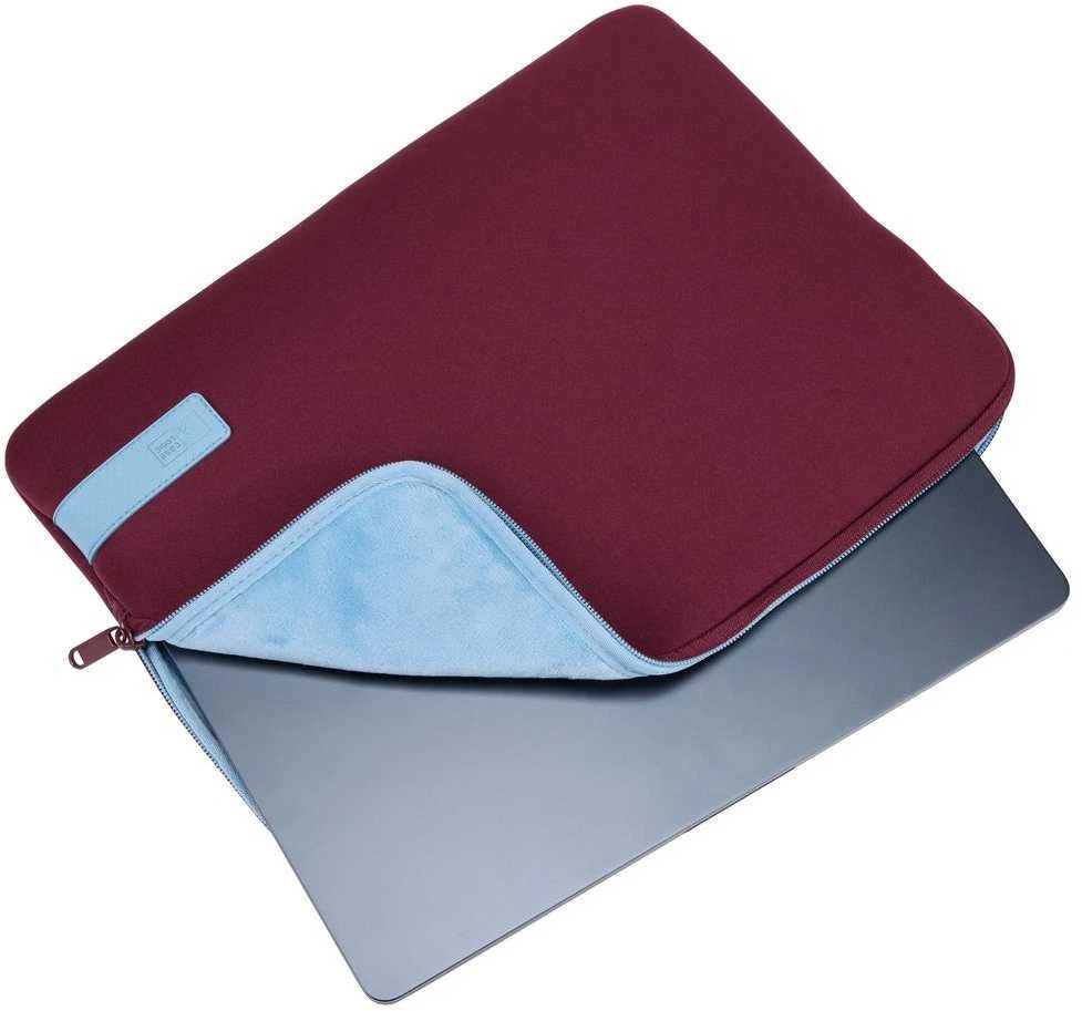 Case Logic 5432 „Reflect“ 14 colių nešiojamojo kompiuterio dėklas REFPC-114 Niuansuota raudona spalva
