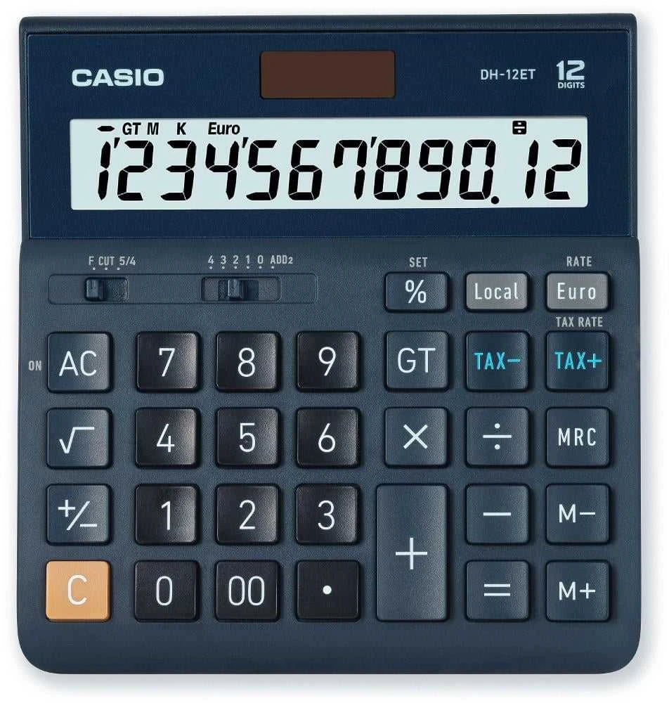 Casio 3722 DH-12ET skaičiuotuvas