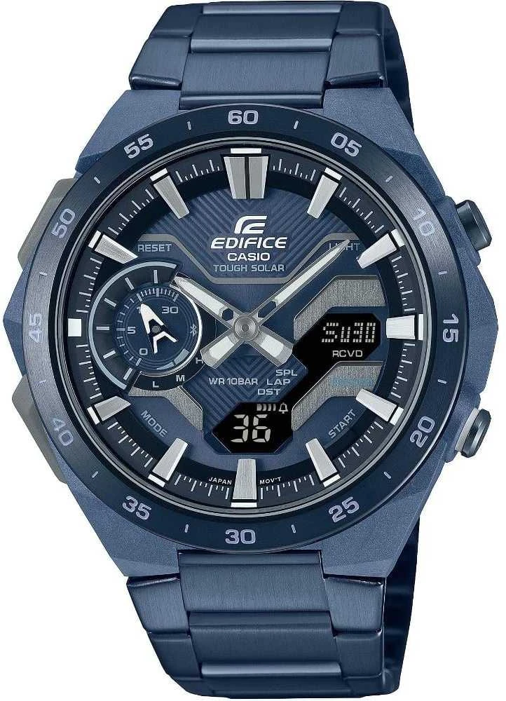 Laikrodis Casio Edifice Bluetooth Lichrodis Windflow ECB-2200CB-2AEF