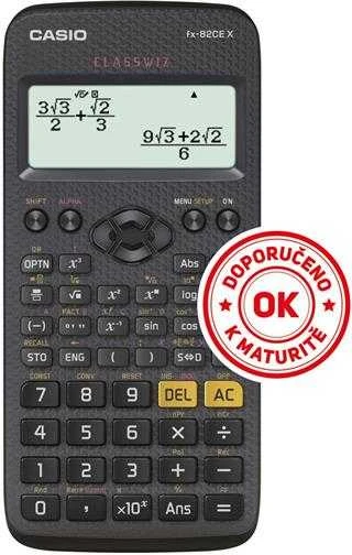 CASIO FX-82CEX skaičiuotuvas su egzamino lipduku