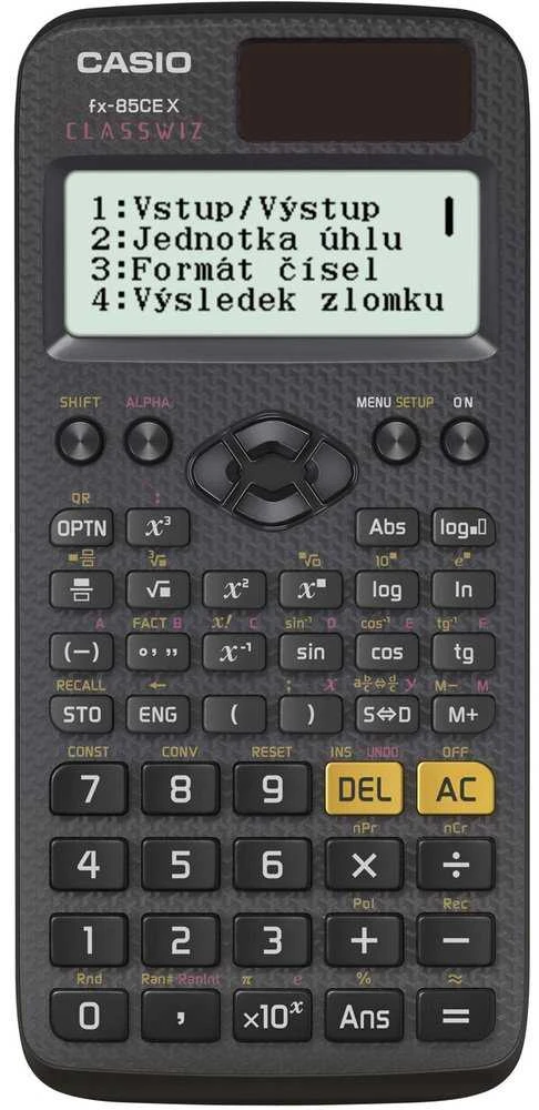 Casio fx-85CEX skaičiuotuvas su LCD ekranu