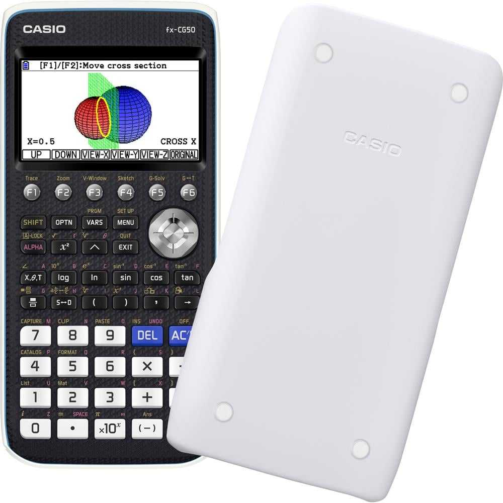 Casio grafinis mokslinis kalkuliatorius su LCD ekranu, maitinamas baterija, FX-CG50