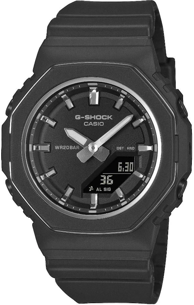 Laikrodis Casio G-shock analoginis-skaitmeninis moteriškas GMA-P2110-1AER