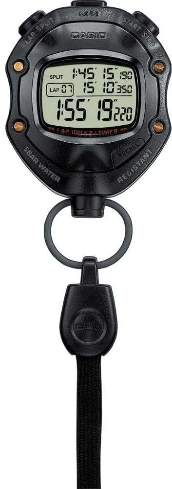 Laikrodis Casio Digital Juodas Stopwatch HS-80TW-1EF