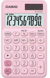 Casio SL-310UC rožinis skaičiuotuvas su LCD ekranu