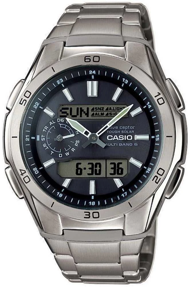 Laikrodis „Casio“ bangų receptorius Bangų receptorius WVA-M650TD-1AER