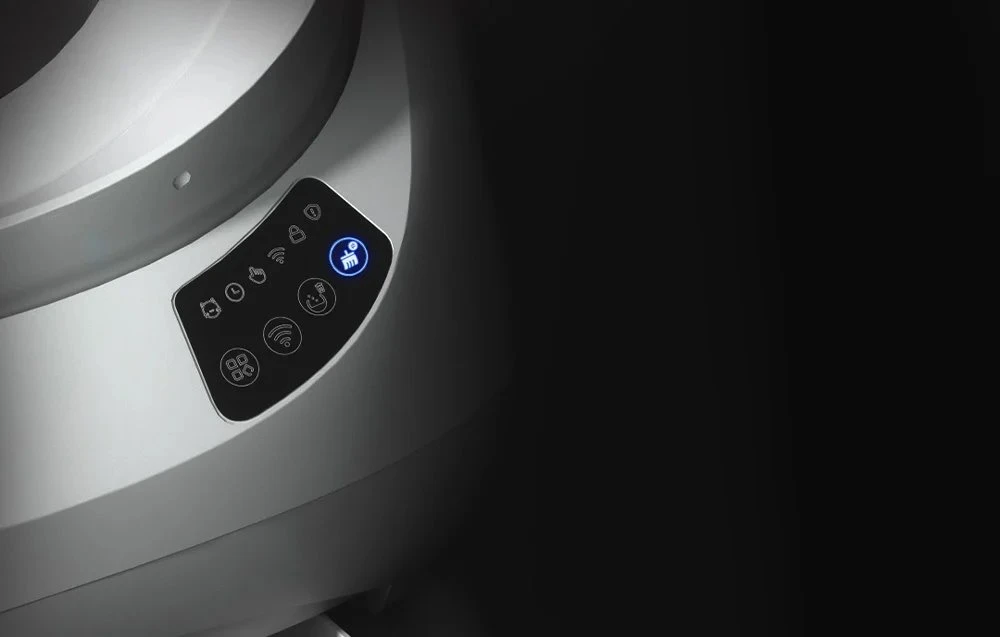 Catlink Open X Smart Self-Cleaning Cat Litter Box (Baltas)