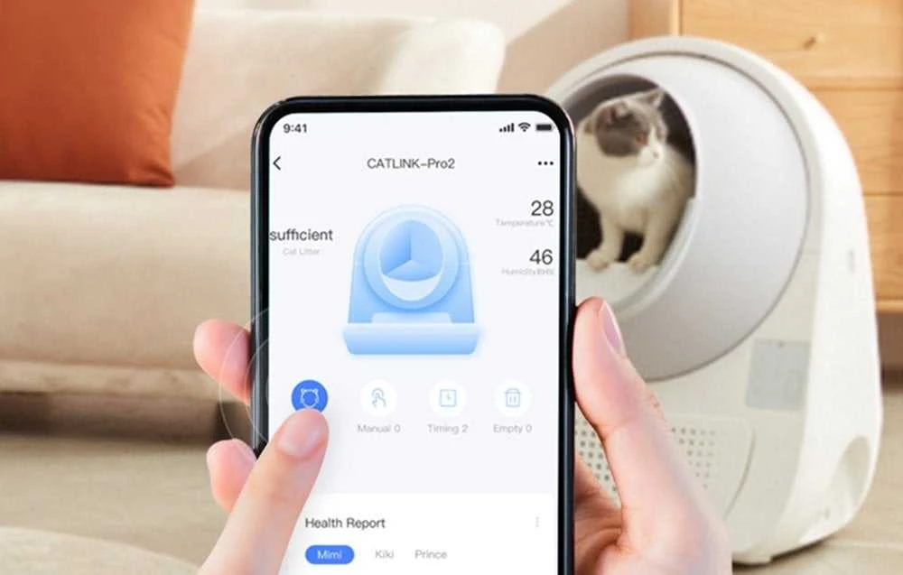 Catlink Pro-X Luxury Version išmanioji savaime išsivalanti kačių kraiko dėžė