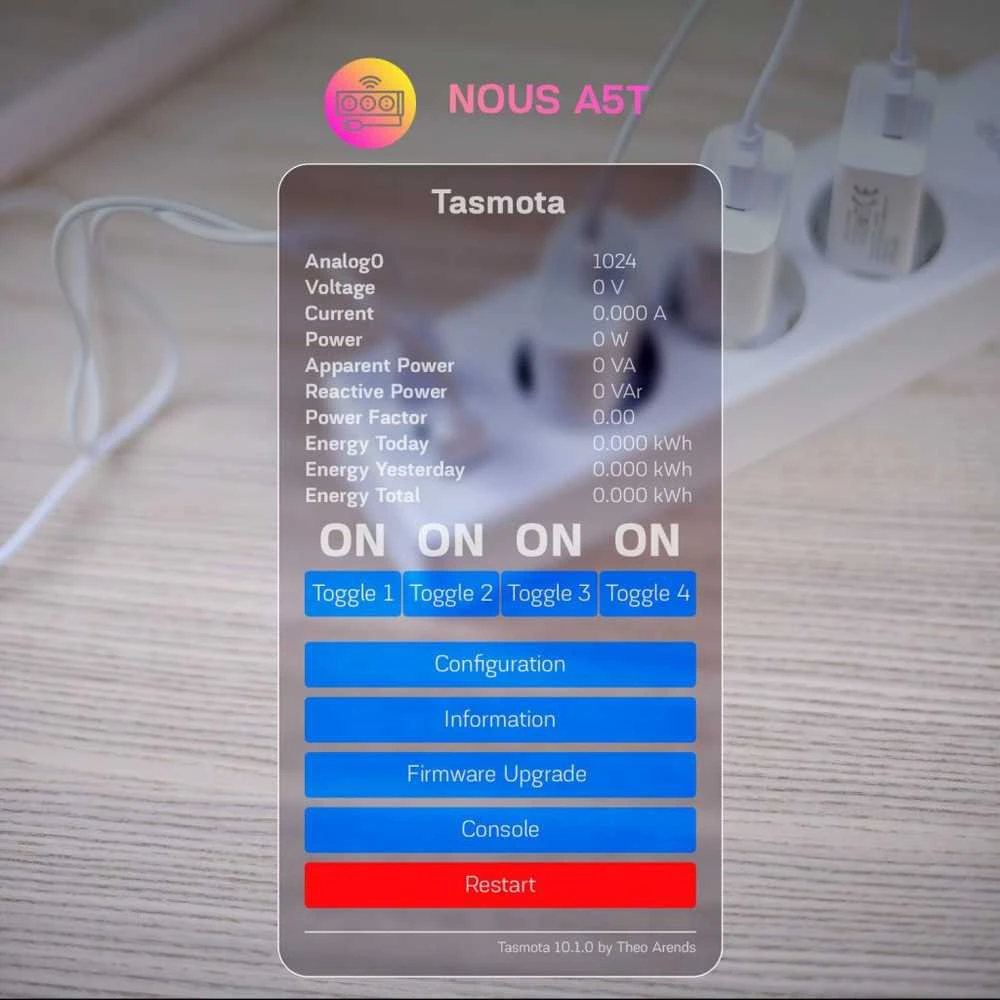 Nous We My A5T („Tasmota“)
