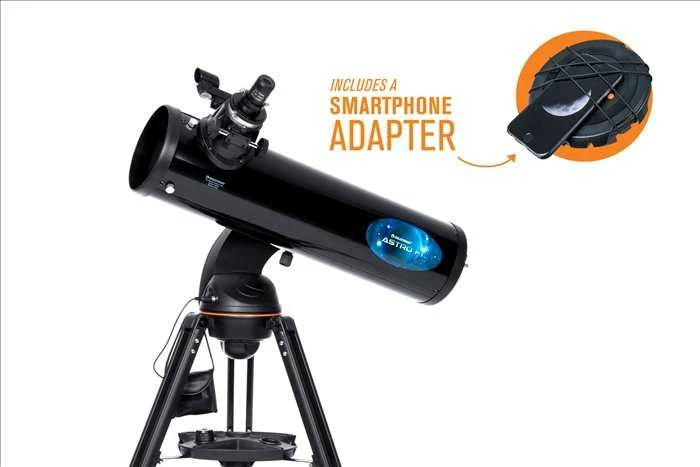 Teleskopas Celestron Astro FI 130mm GoTo WiFi reflektorius