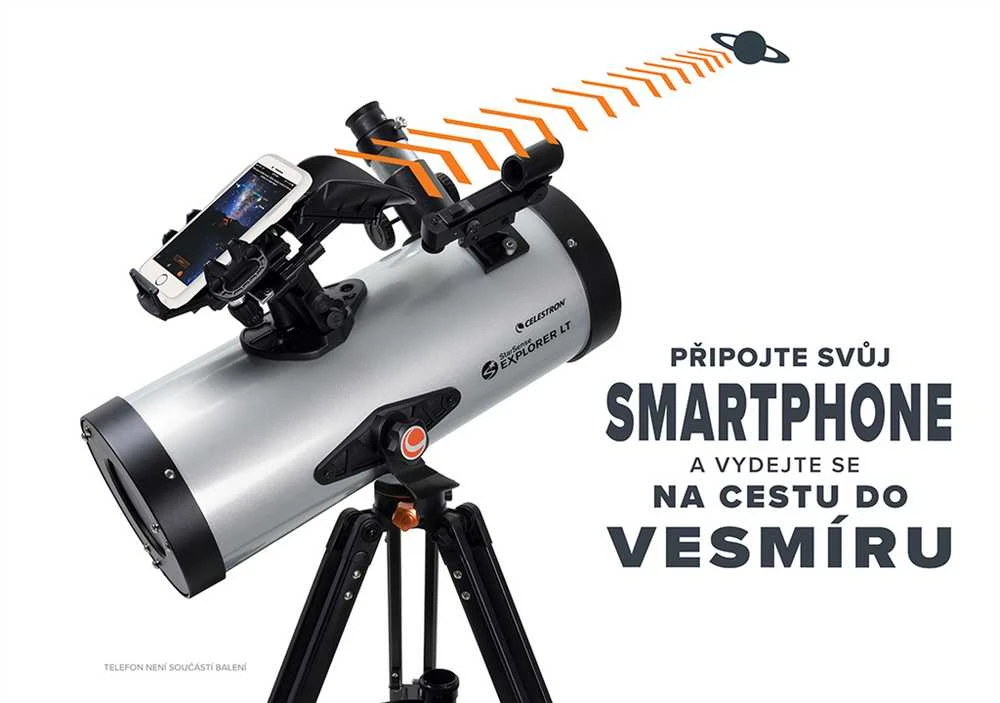 Žiūronai Celestron Starsense Explorer LT127AZ teleskopas