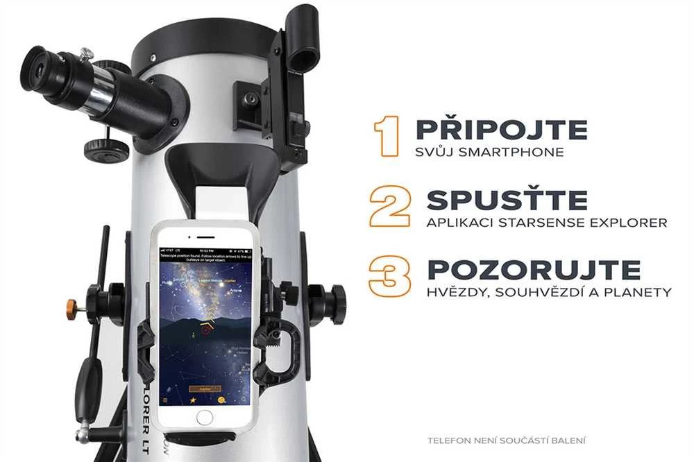 Žiūronai Celestron Starsense Explorer LT127AZ teleskopas