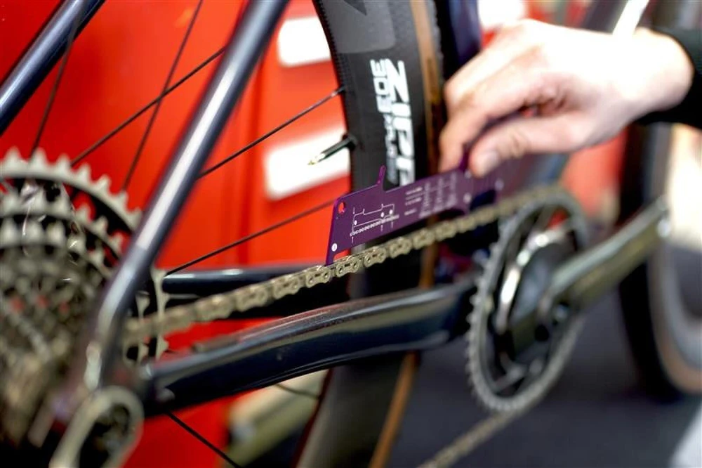 Grandinės matuoklis „Dynamic Bike Care Double Checker“