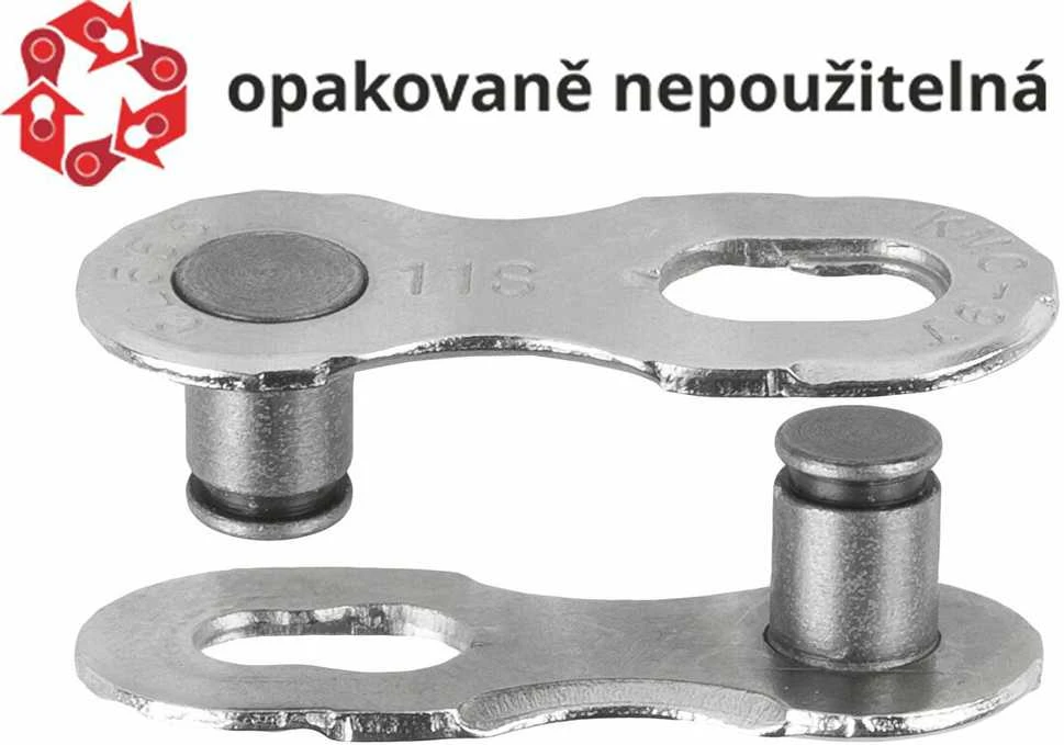 Grandinės sujungimas KMC MissingLink 11R EPT Sidabrinis (2 pcs.)