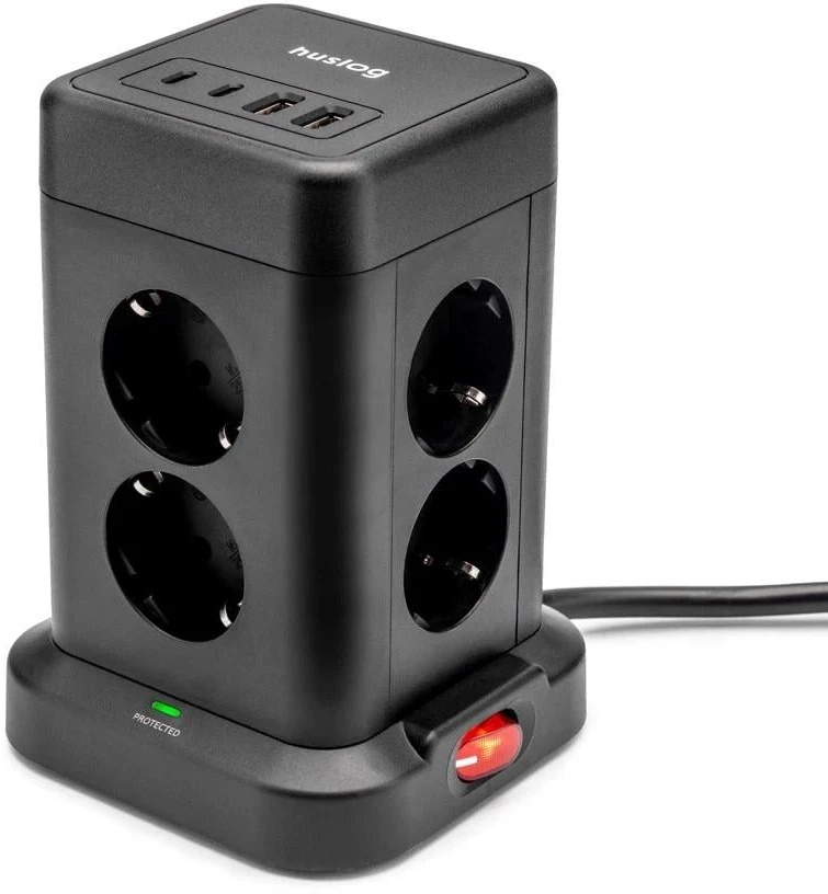 Huslog vertikalus ilgintuvas su USB