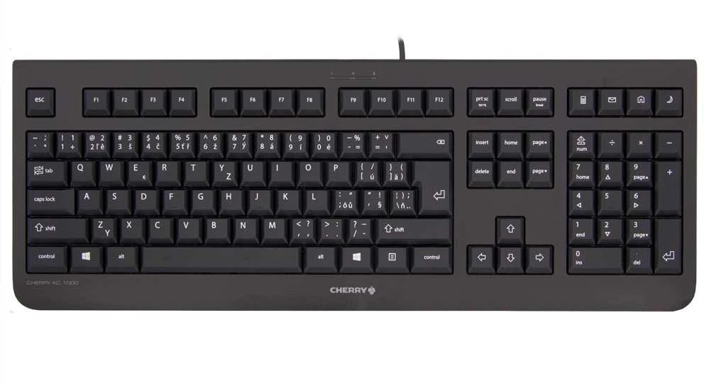 Klaviatūra CHERRY KC 1000 ČEKIJA -