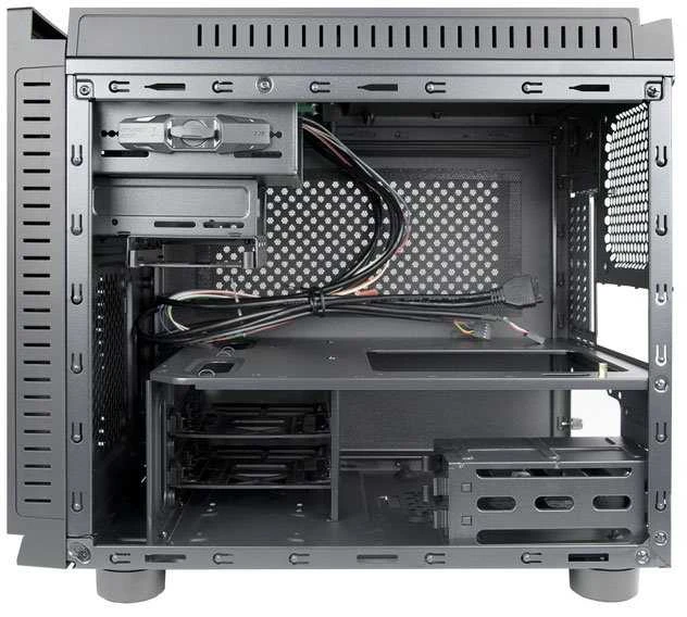 CHIEFTEC CI-01B-OP Gaming Cube 2xUSB3.0 W/O maitinimo šaltinis