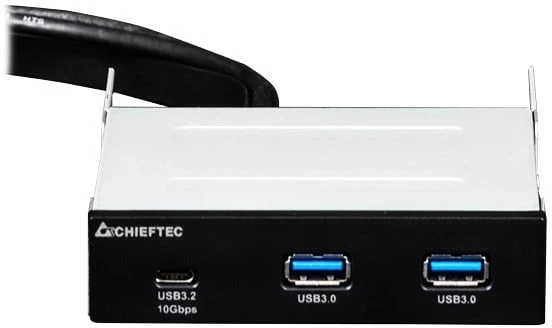 Chieftec priekinis skydelis 2x USB 3.0 + USB-C (MUB-3003C)