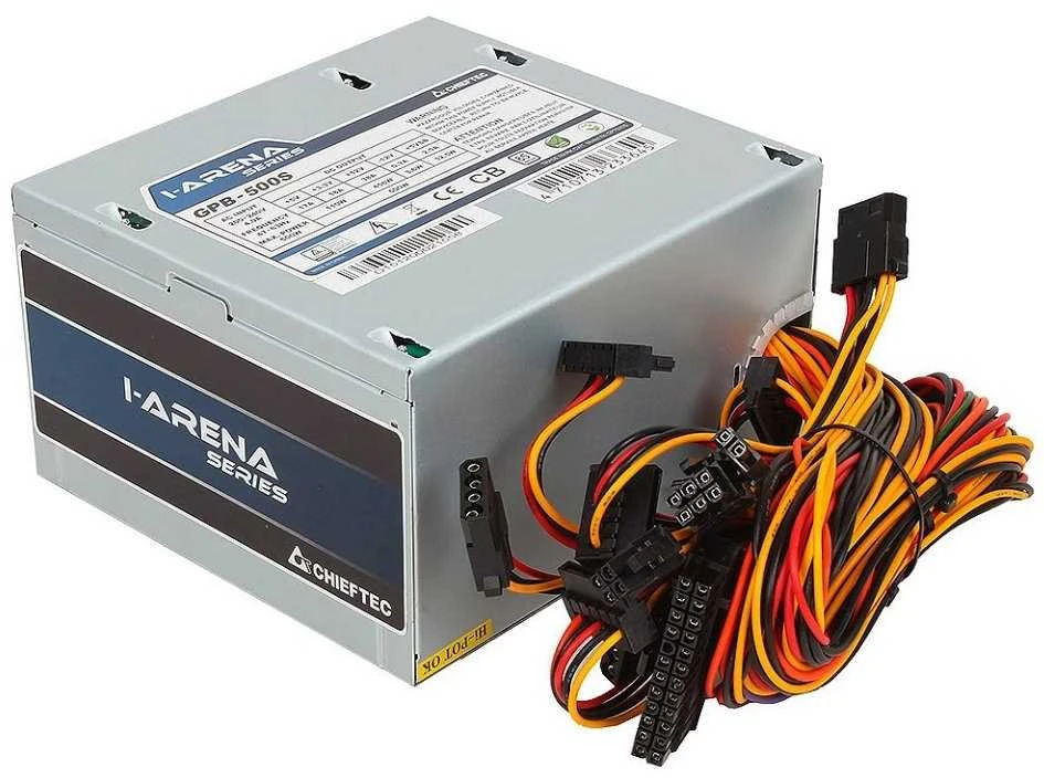 CHIEFTEC GPB 500W ATX 230V >85proc PFC urmu