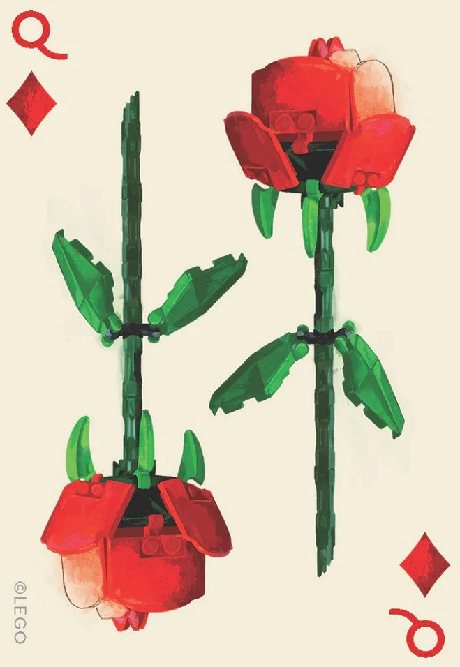 Dėlionė LEGO Botanicals žaidimo kortos 8J2202