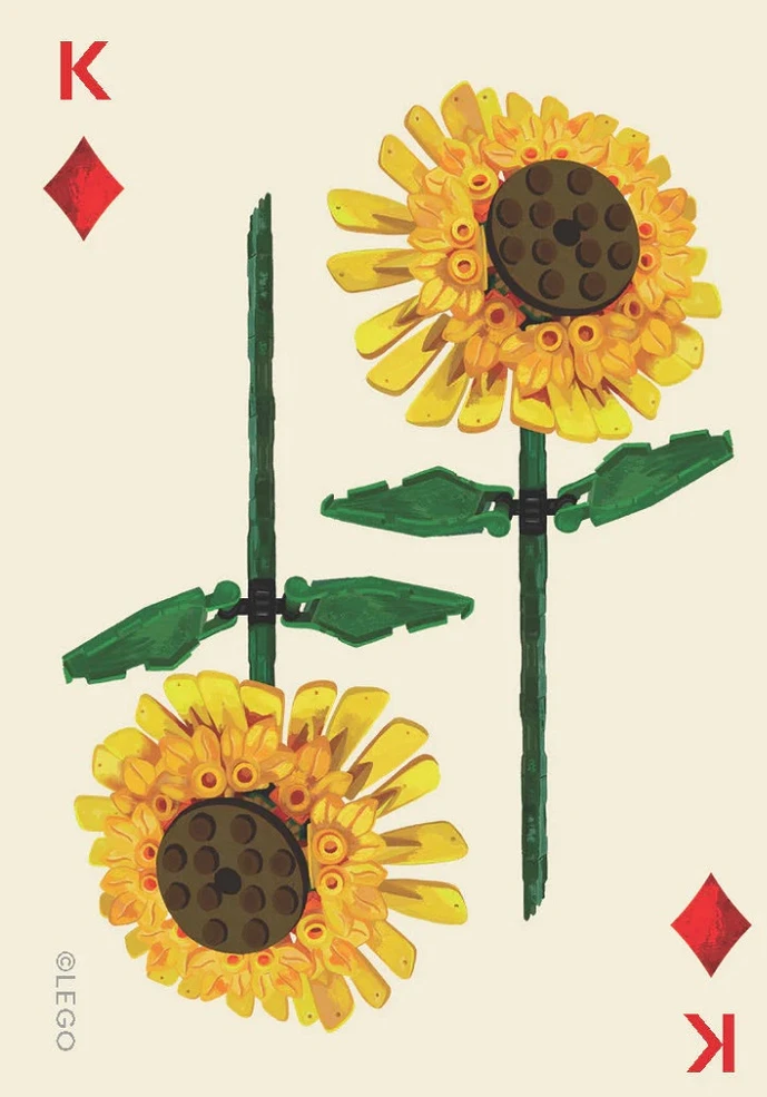 Dėlionė LEGO Botanicals žaidimo kortos 8J2202