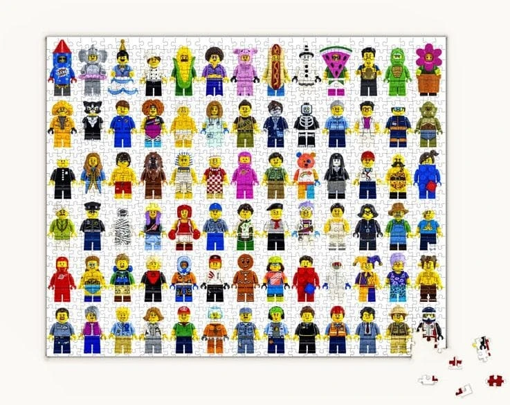 Dėlionė LEGO Minifigūrėlė 1000 vnt. 62278