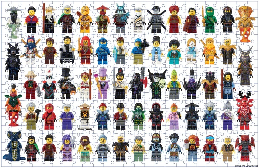 Dėlionė Chronicle Books LEGO Ninjago 500el. 633413
