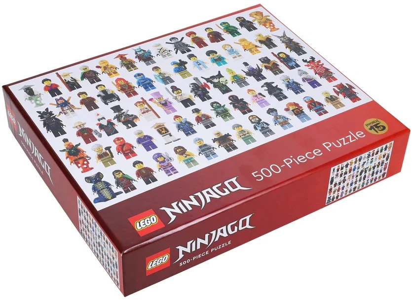 Dėlionė Chronicle Books LEGO Ninjago 500el. 633413