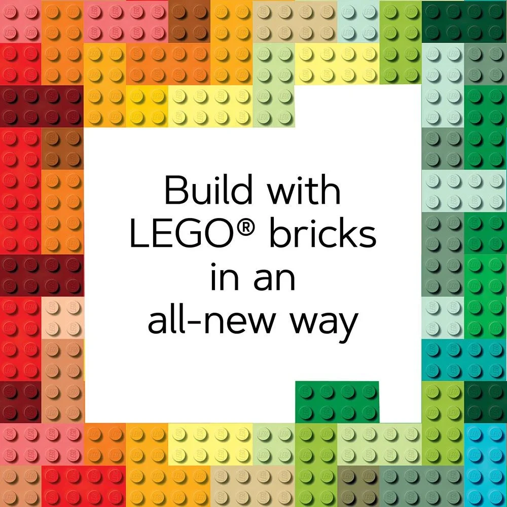 Dėlionė LEGO Rainbow Bricks 1000 dalys
