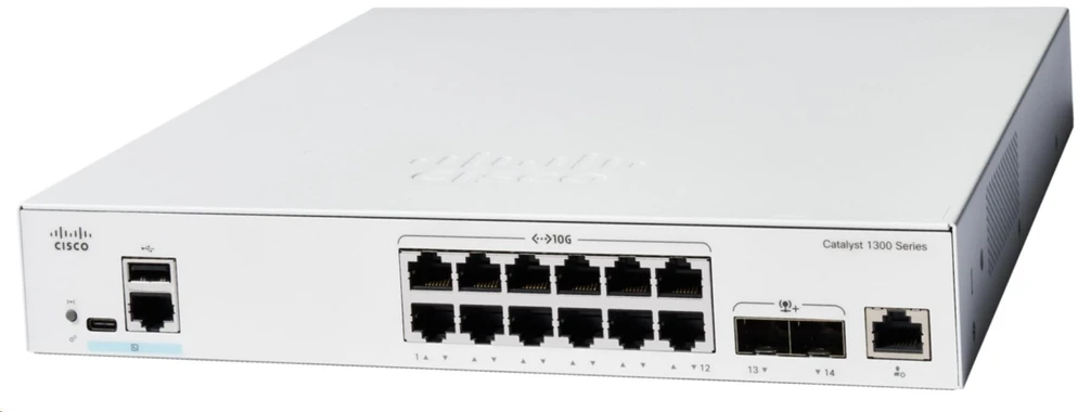 Šakotuvas Cisco Catalyst C1300-12XT-2X