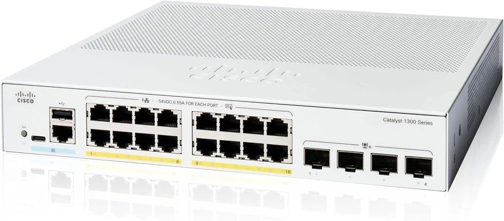 Šakotuvas Cisco Catalyst C1300-16P-4X