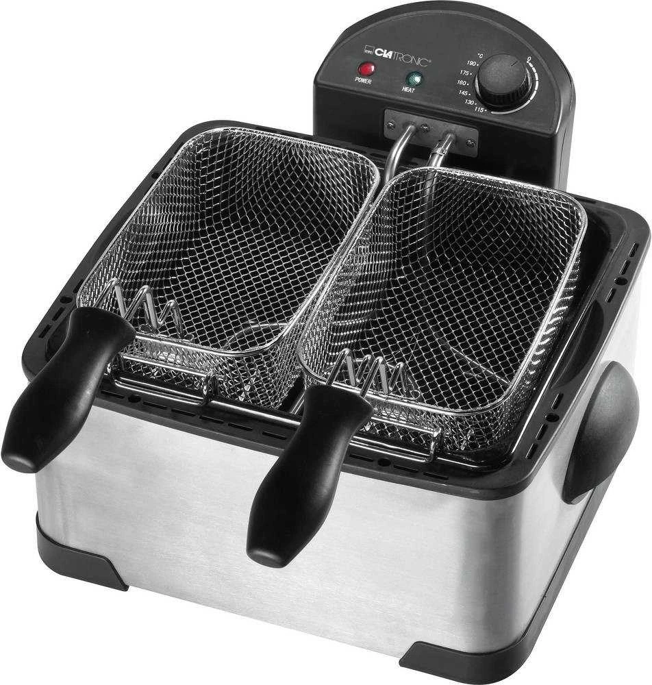 Gruzdintuvė Keptuvė Clatronic FR 3195 (4 l, 2000 W, inox spalvos)