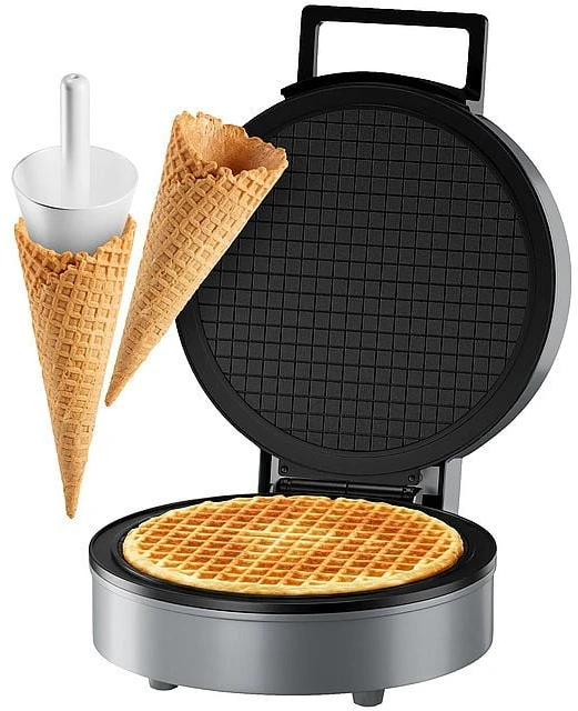 Vaflinė Clatronic HA 3833 1 waffle(s) 1200 W Juodas, Sidabrinis