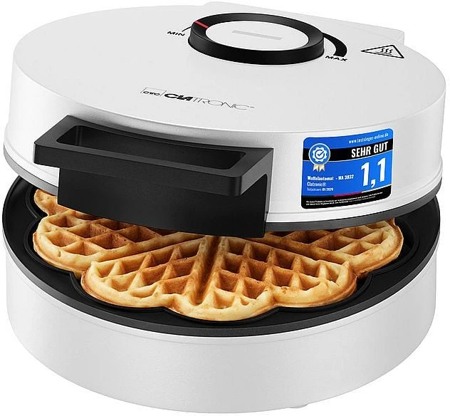 Vaflinė Clatronic WA 3832 1 waffle(s) 1200 W Juodas, Baltas