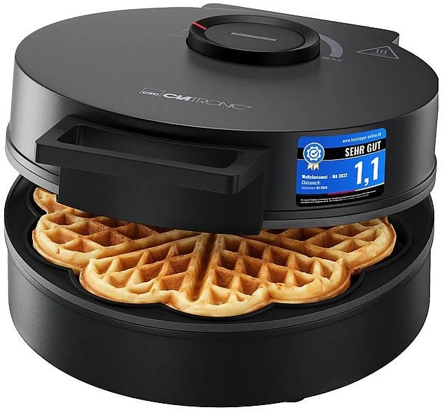 Vaflinė Clatronic WA 3832 1 waffle(s) 1200 W Juodas