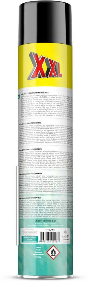 CLEAN IT Suslėgtas oras 750ml