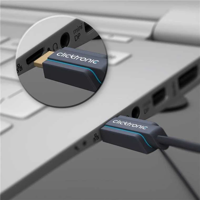 Clicktronic 70309 High Speed HDMI™ kabelis su amžinybe, 15 m