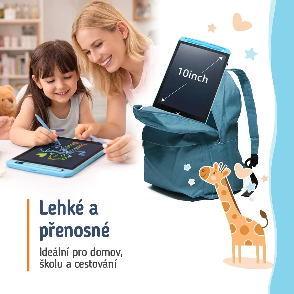 ColorWay 10" Children's Drawing Planšetė CW-WT10C, Mėlyna