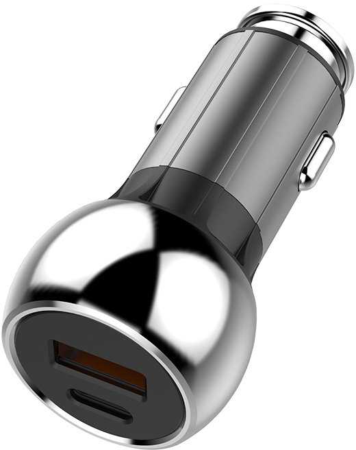 ColorWay automobilinis įkroviklis USB-C + USB-A 36W