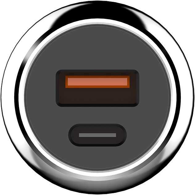 ColorWay automobilinis įkroviklis USB-C + USB-A 36W